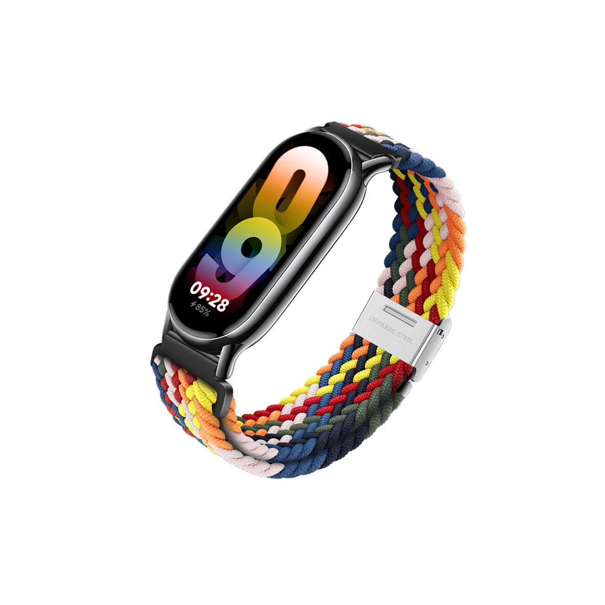Pasek do Mi Band 8 Xiaomi Forcell F-Design FX5 sprzączka włókno poliestrowe siedem kolorów