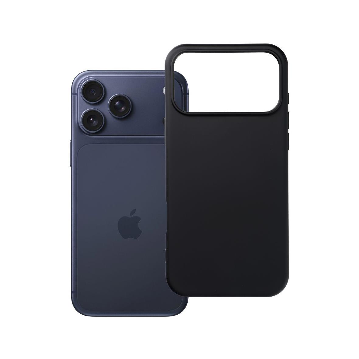 Futerał do iPhone 17 PRO MAX Silicone czarny
