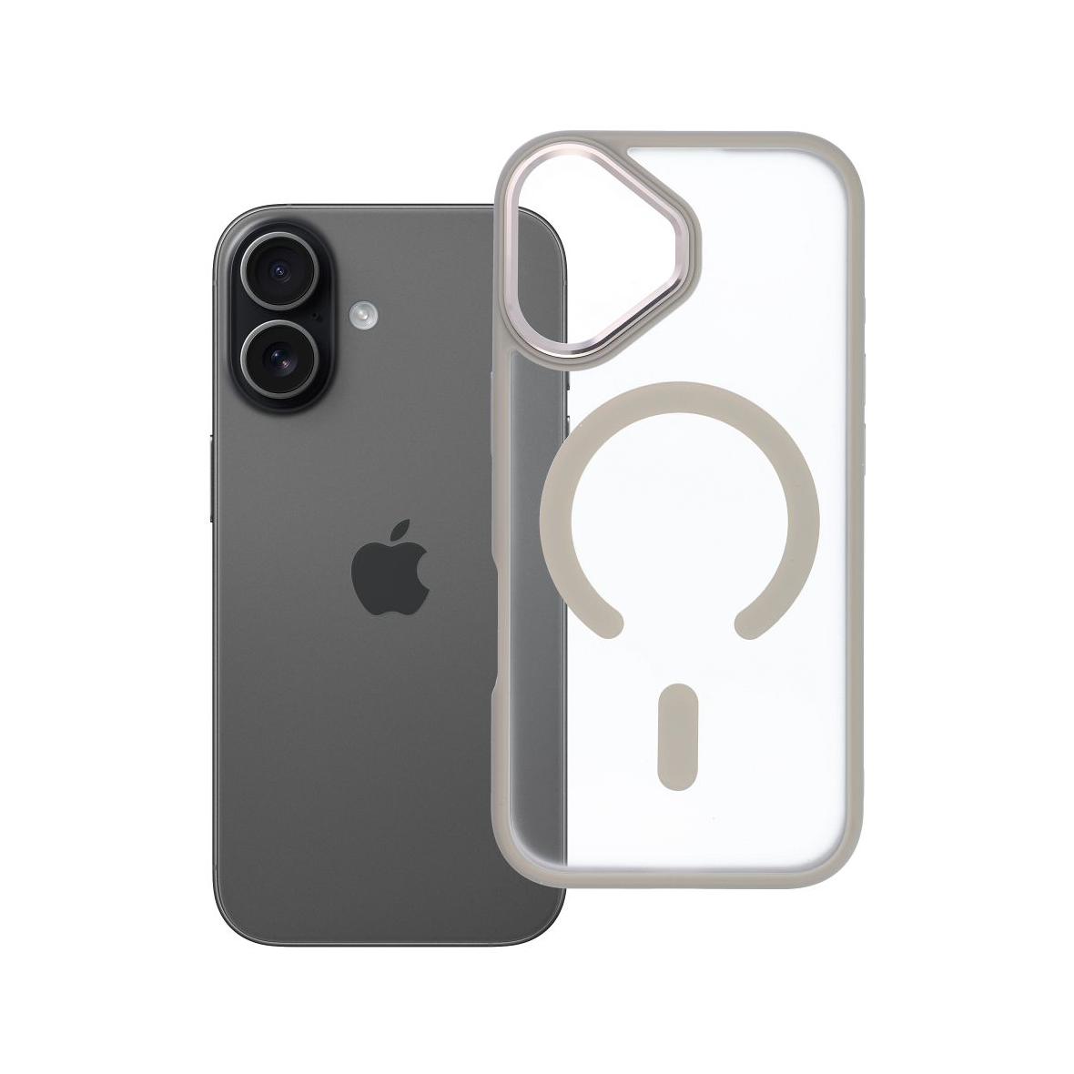 Futerał do iPhone 17 Matte Mag Cover zgodny z MagSafe tytanowy