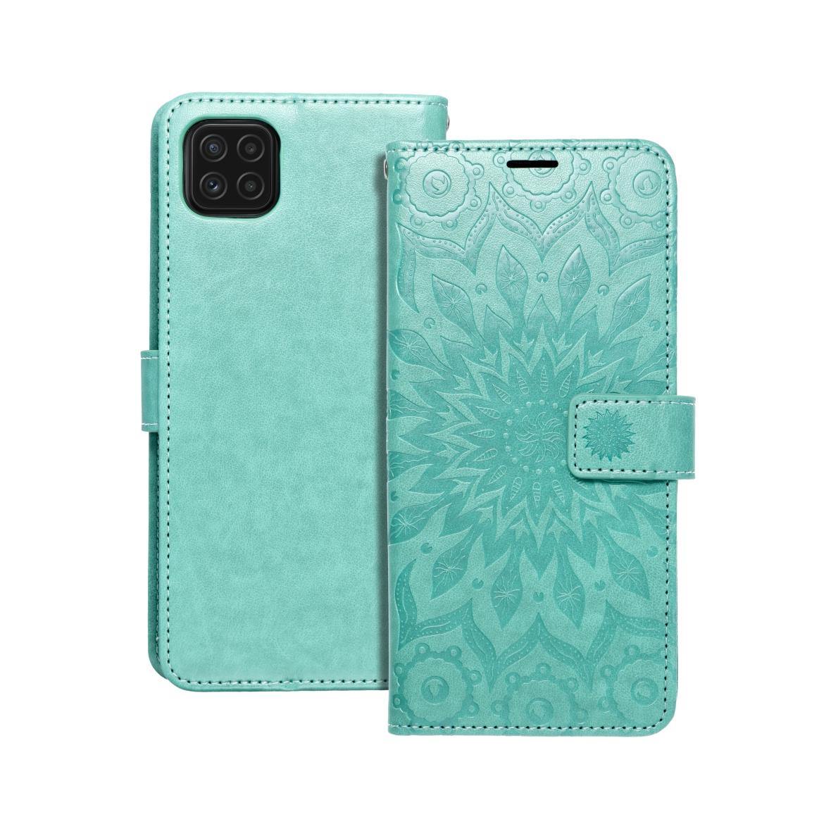 Etui z klapką na Samsung A22 5G Mezzo Book mandala zielone