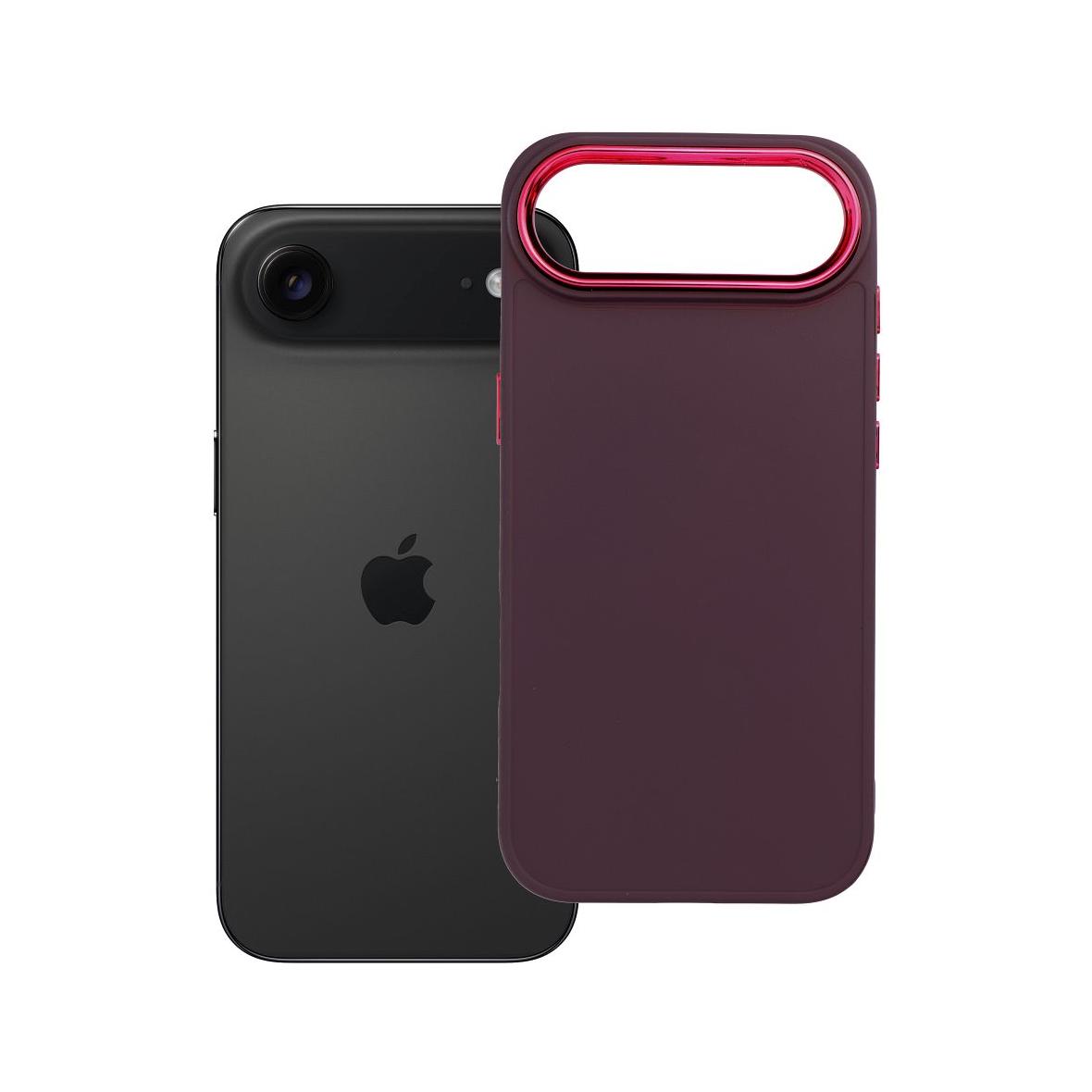Futerał do iPhone 17 AIR Frame fioletowy