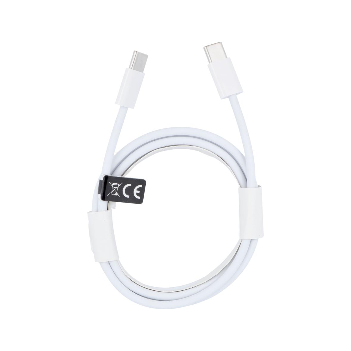 Kabel USB C do USB C PD QC3.0 3A 30W 2 m HD26 biały