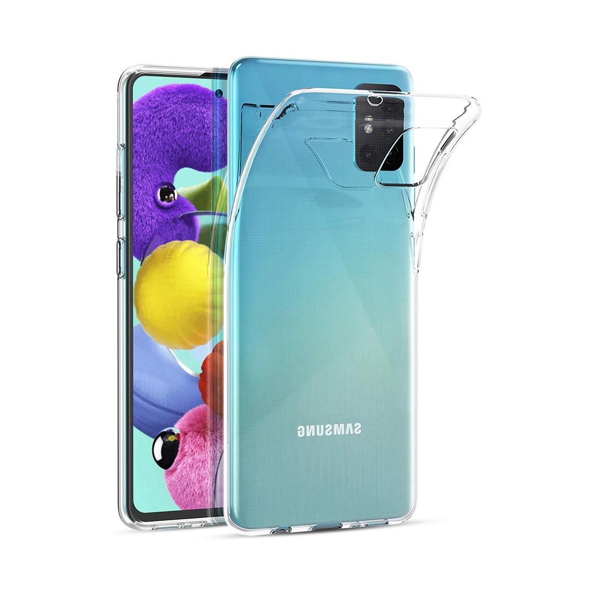 Futerał do Samsung A51 Back Case Ultra Slim 0,5 mm transparentny
