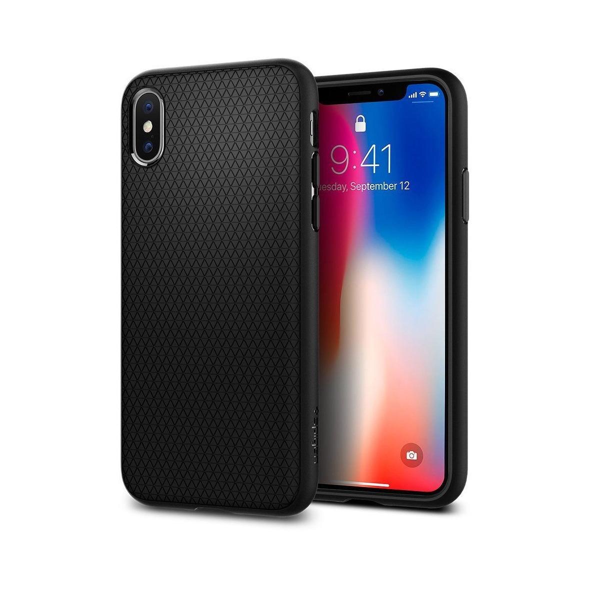 Futerał SPIGEN Liquid Air do IPHONE 7 / 8 / SE 2020 / SE 2022 black