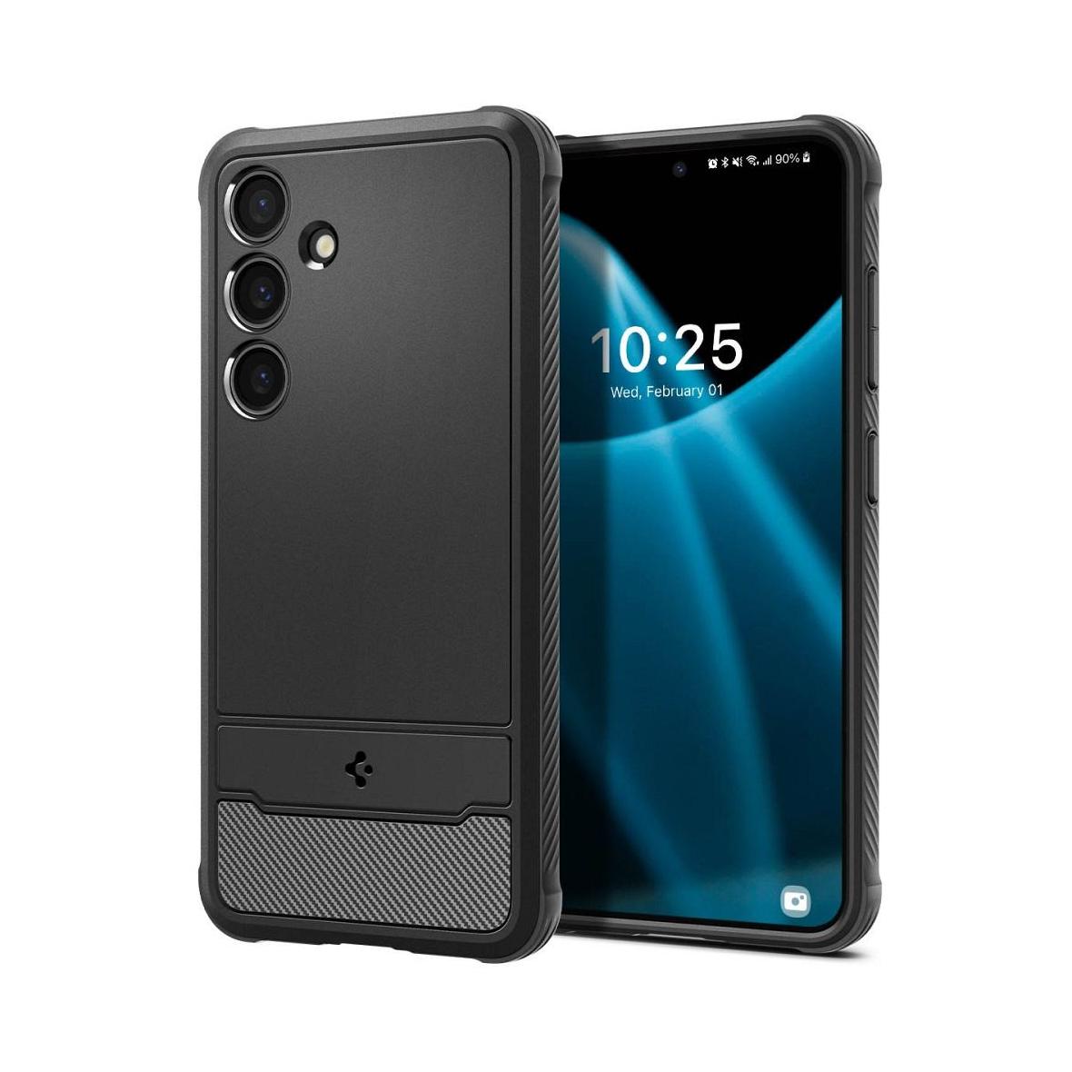SPIGEN futerał RUGGED ARMOR do SAMSUNG S24 matte black