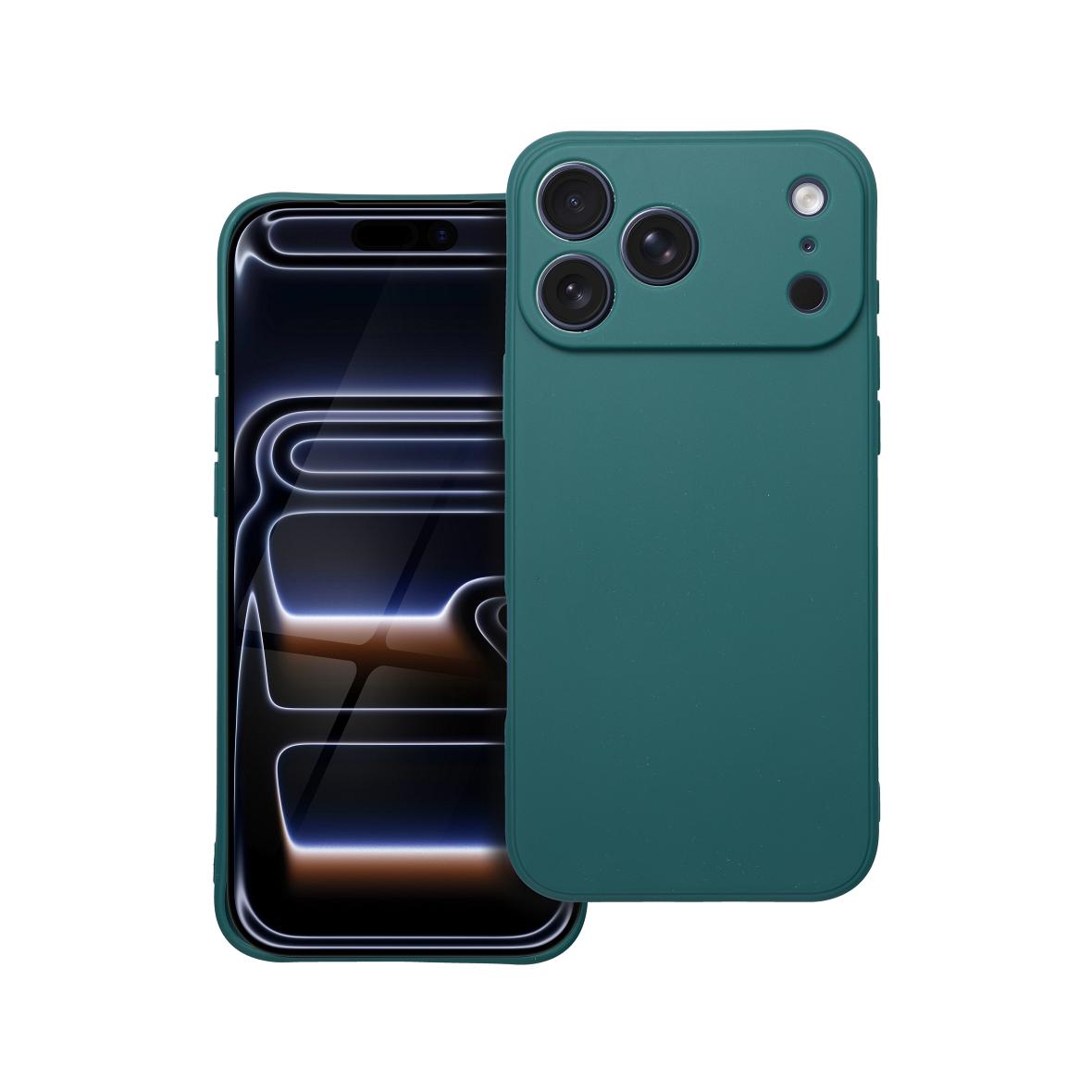 Futerał do iPhone 17 PRO MAX Matt ciemnozielony