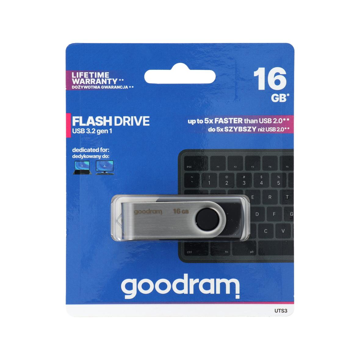 GOODRAM pendrive UTS3 16GB USB3.2
