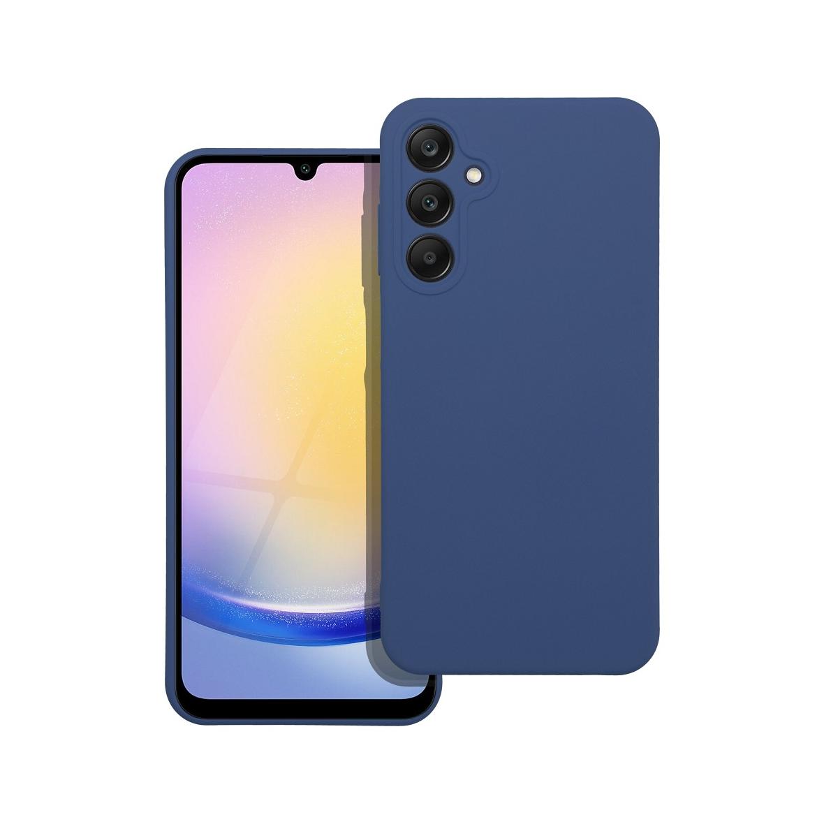 Futerał do Samsung A25 5G Silicone niebieski
