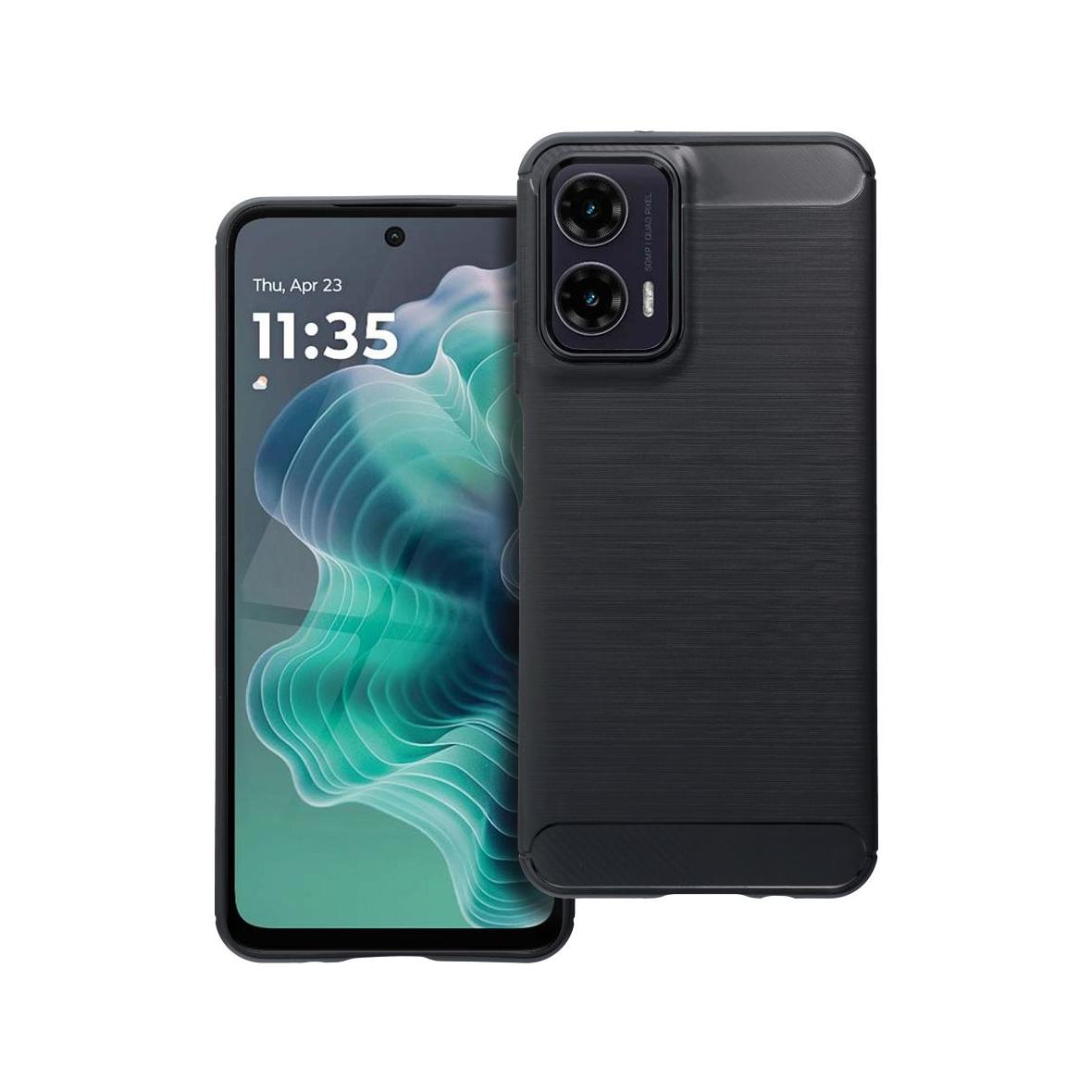 Futerał do Motorola G35 5G Carbon czarny