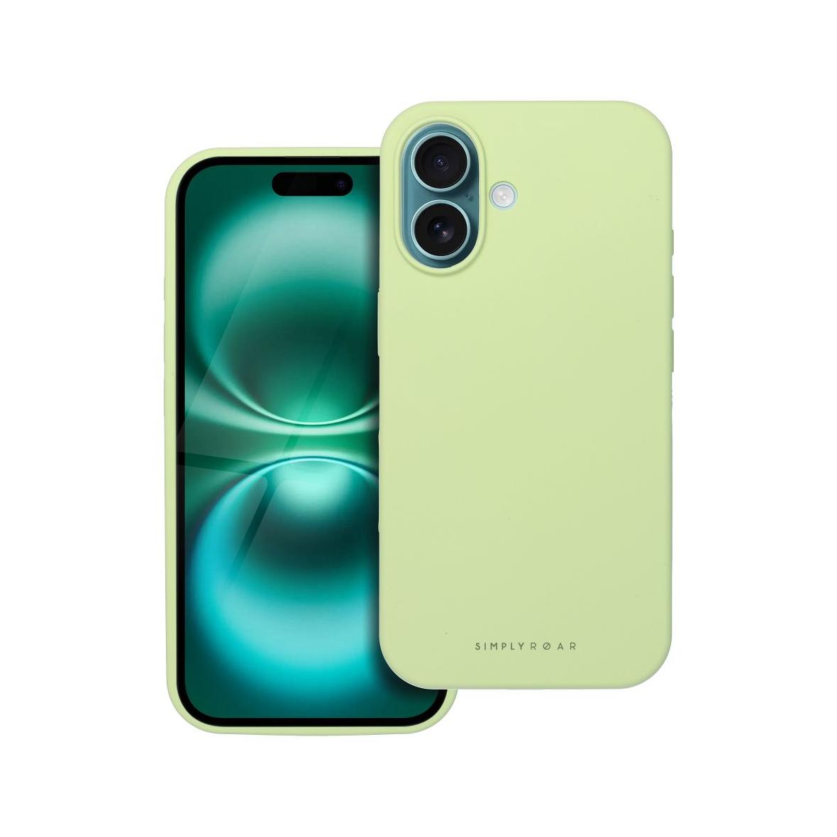 ROAR futerał CLOUD SKIN do IPHONE 16 Jasnozielony
