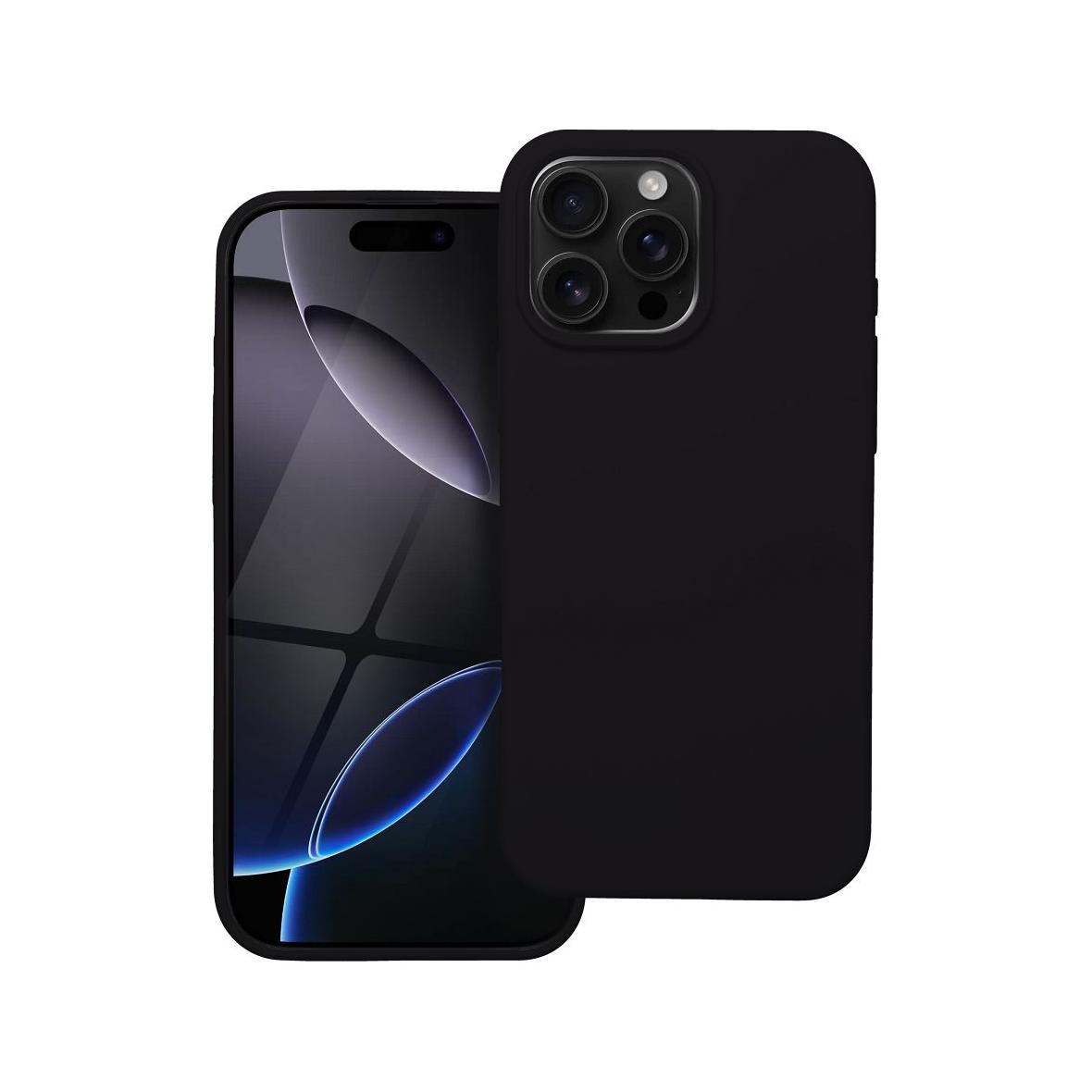 Futerał do iPhone 16 PRO MAX Silicone czarny