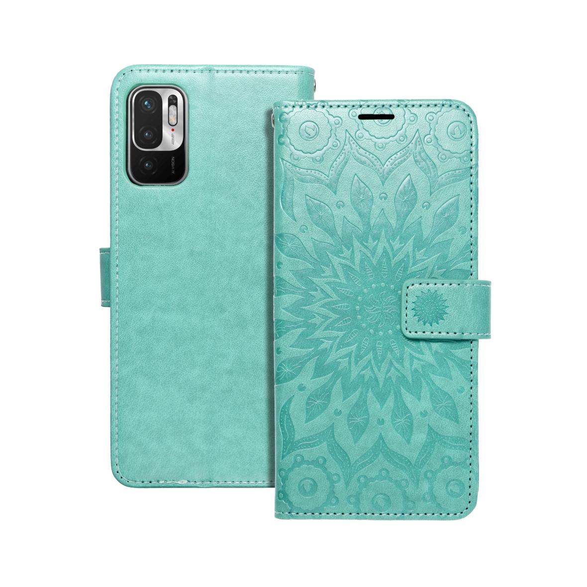 Etui z klapką na Xiaomi Redmi NOTE 10 5G / Poco M3 PRO / Poco M3 PRO 5G Mezzo Book mandala zielone