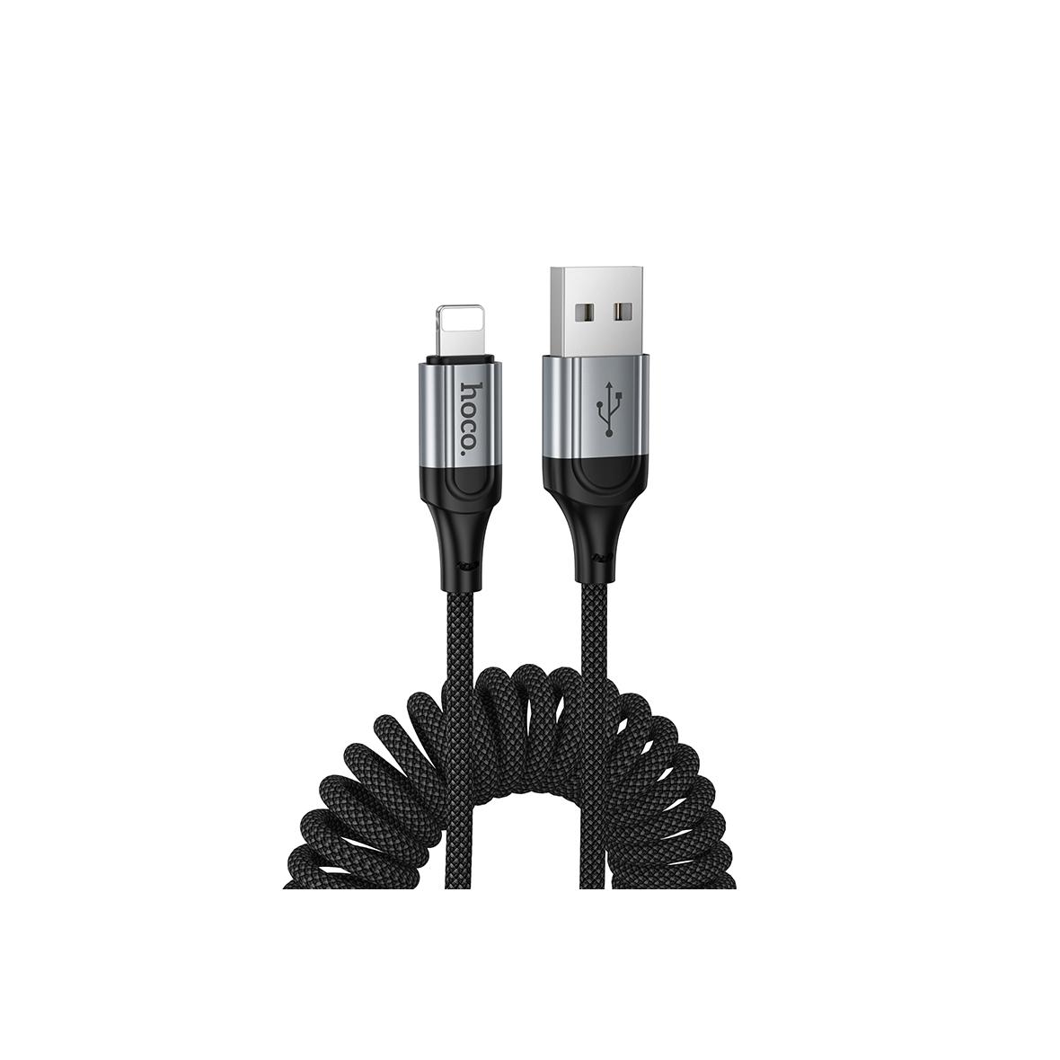 Kabel USB C do Lightning Hoco PD 27W 1,5 m X121 czarny