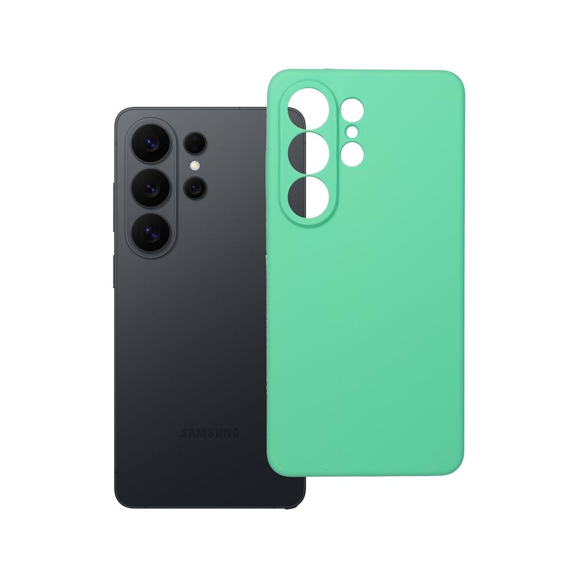 Futerał do Samsung S26 ULTRA Silicone 2mm miętowy