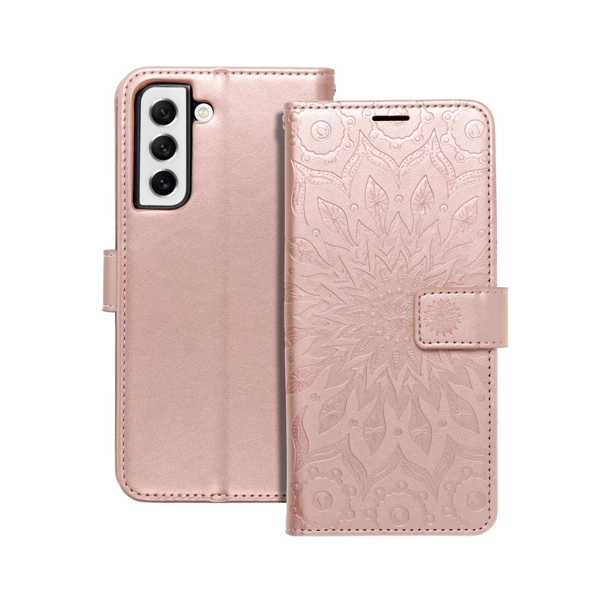 Etui z klapką na Samsung A32 LTE ( 4G ) Mezzo Book mandala złoto-różowe