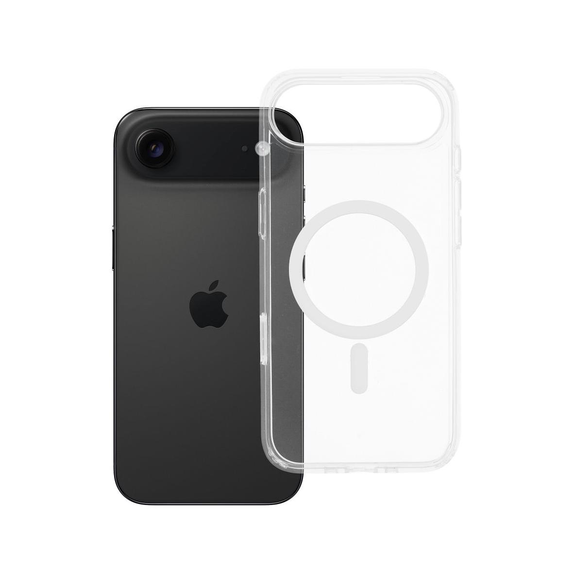 Futerał do iPhone 17 AIR Clear Mag Cover Elite (STR / NIEŻÓŁKNĄCY / CAMERA CONTROL BUTTON) zgodny z MagSafe transparentny