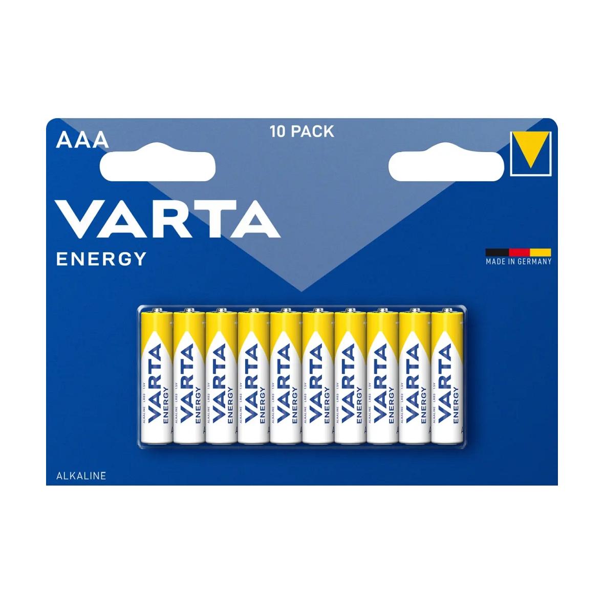 VARTA bateria alkaliczna R3 (AAA) Energy 10 szt