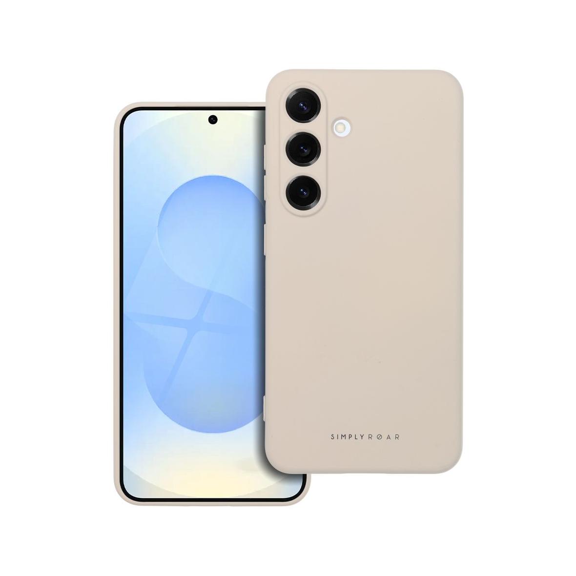 ROAR futerał SPACE do SAMSUNG S25 Kremowy