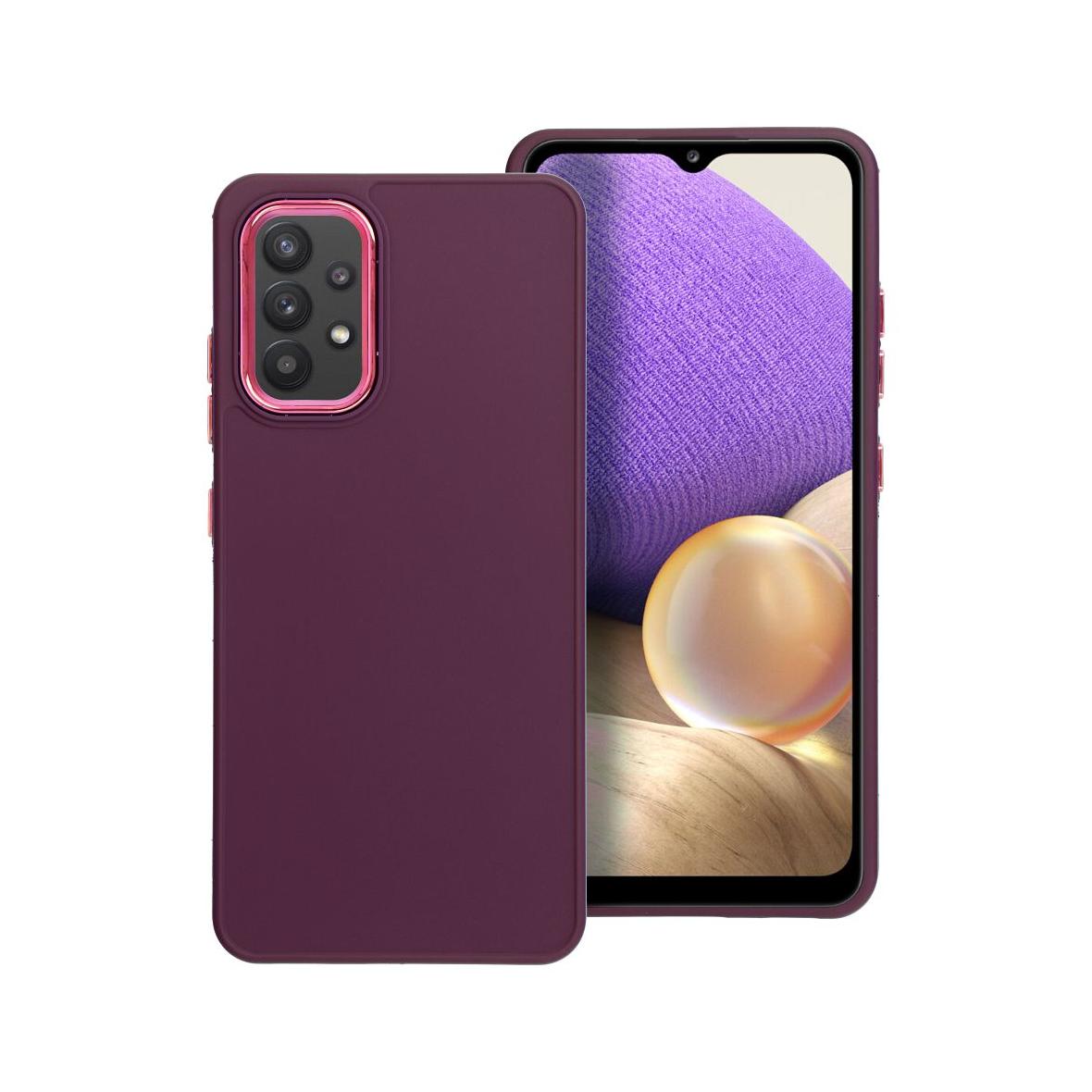 Futerał do Samsung A32 LTE ( 4G ) Frame fioletowy