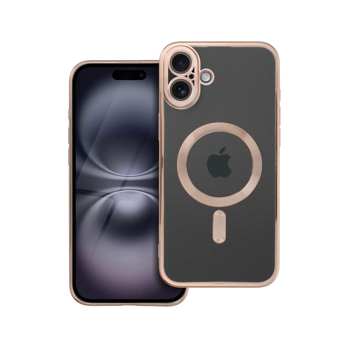 Futerał do iPhone 16 PLUS Electro Mag Cover zgodny z MagSafe brązowy
