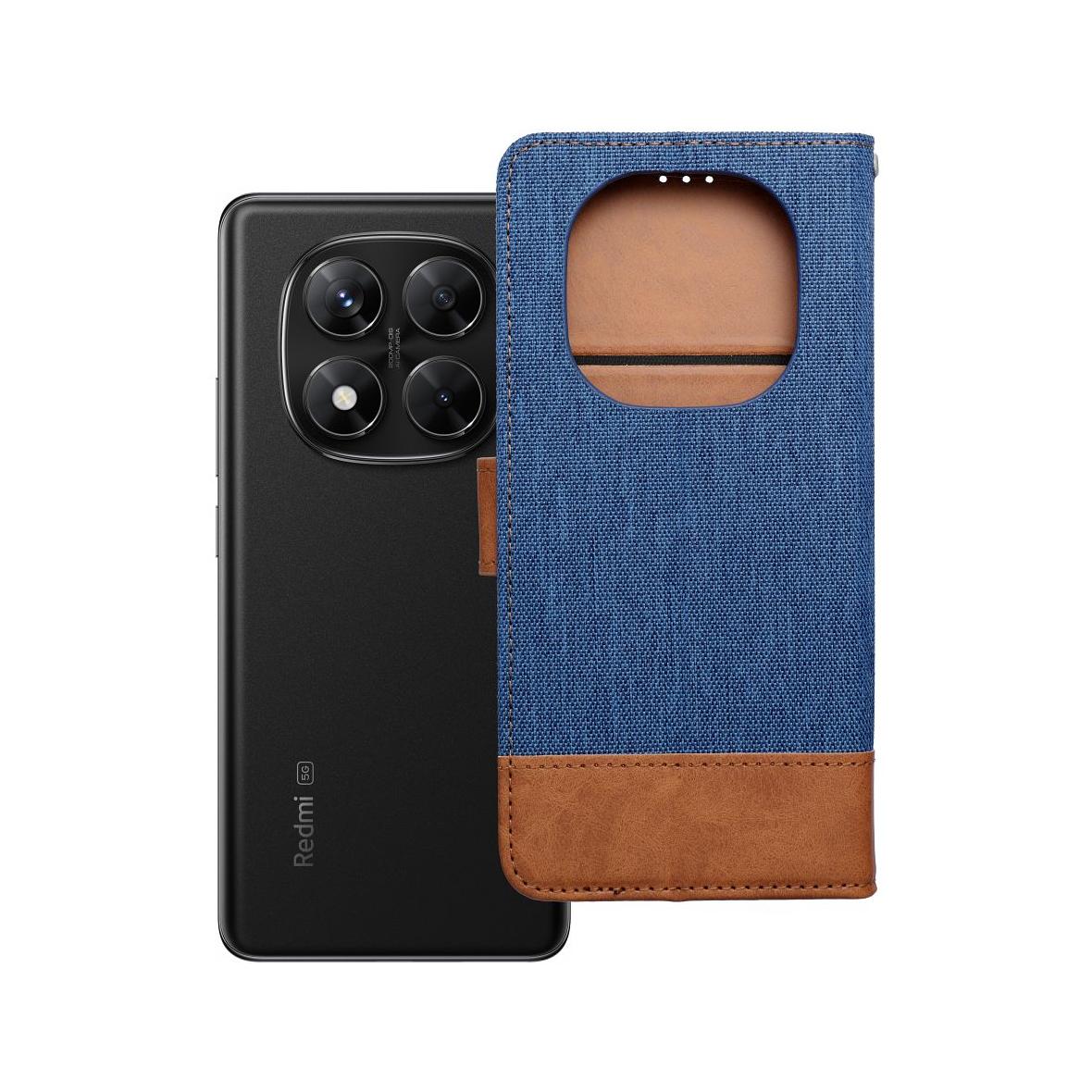 Etui z klapką na Xiaomi Redmi NOTE 14 PRO 5G / 14 PRO PLUS 5G Jeans Book niebieskie