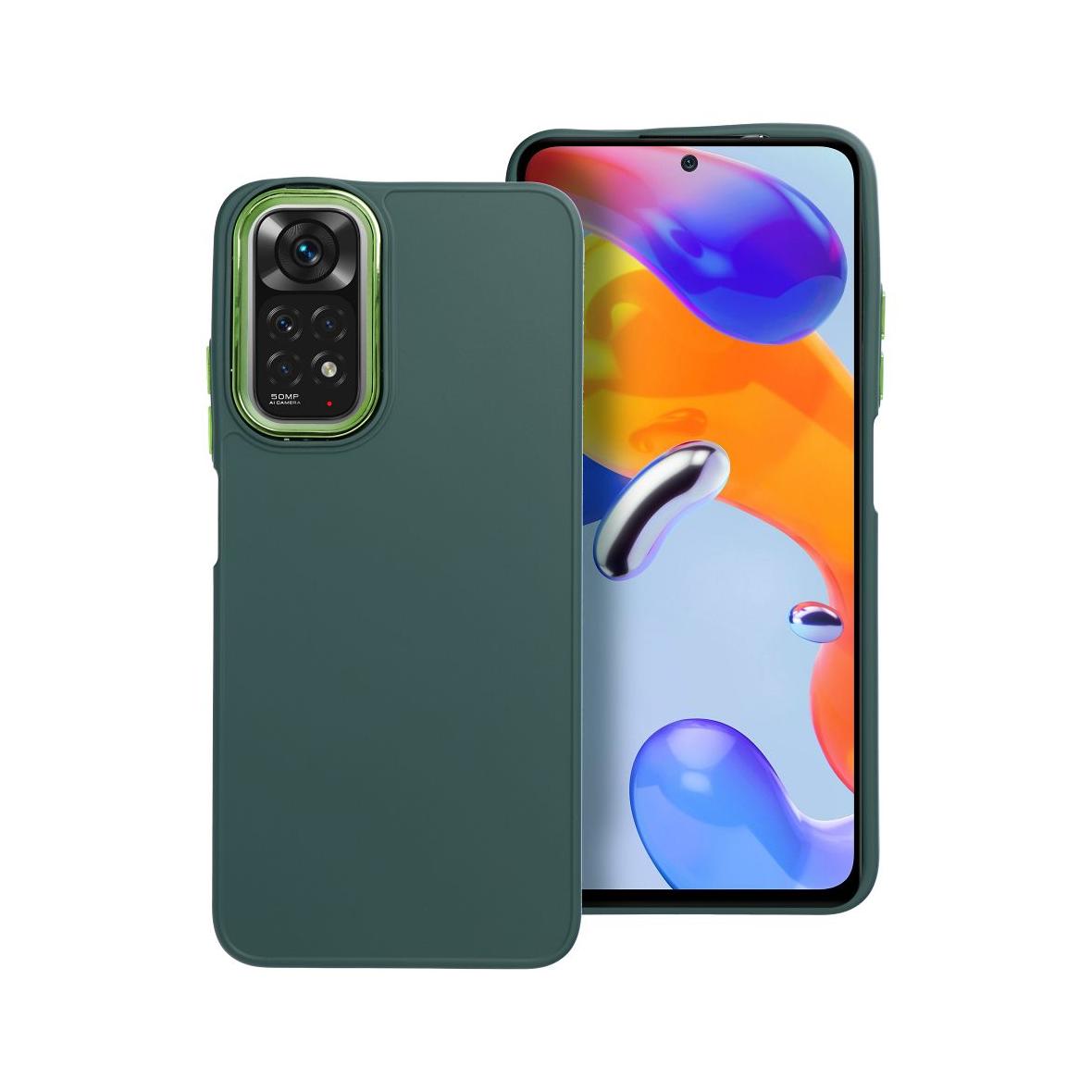 Futerał do Xiaomi Redmi Note 11 / 11S Frame zielony