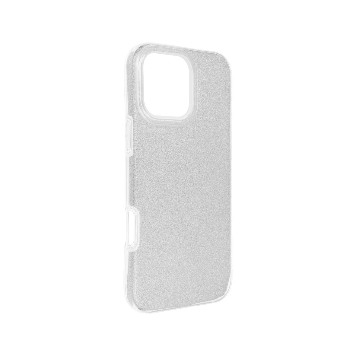 Futerał do iPhone 16 PRO MAX Shining srebrny