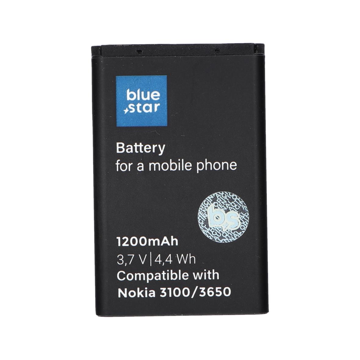 Bateria do Nokia 3100 / 3650 / 6230 / 3110 Classic 1200 mAh Blue Star Premium