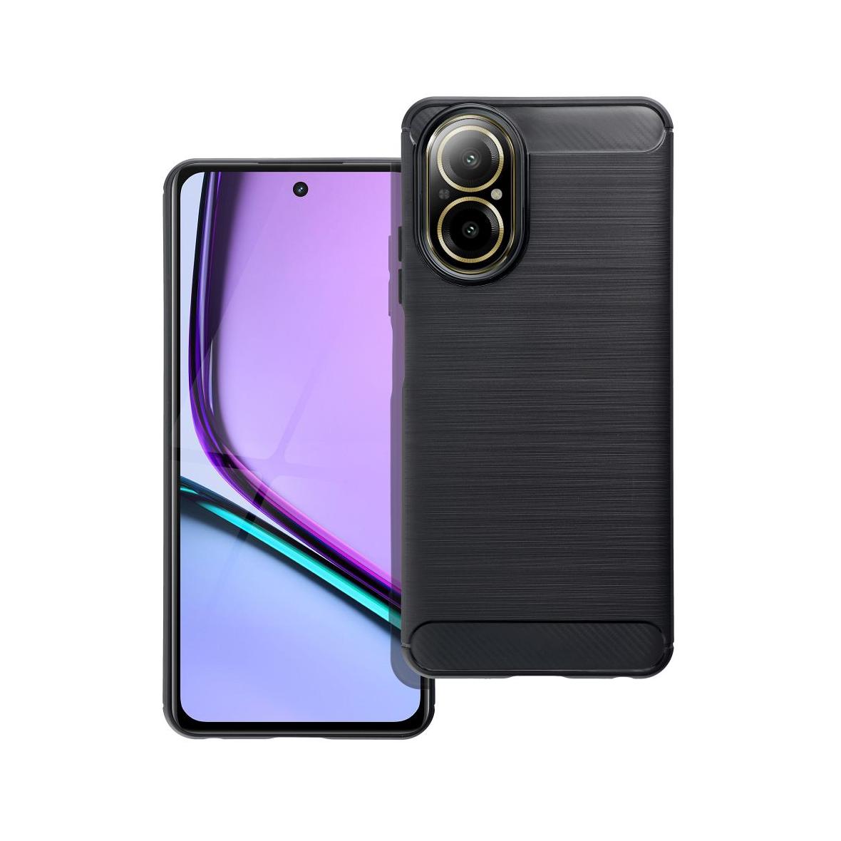 Futerał do Realme C67 Carbon czarny