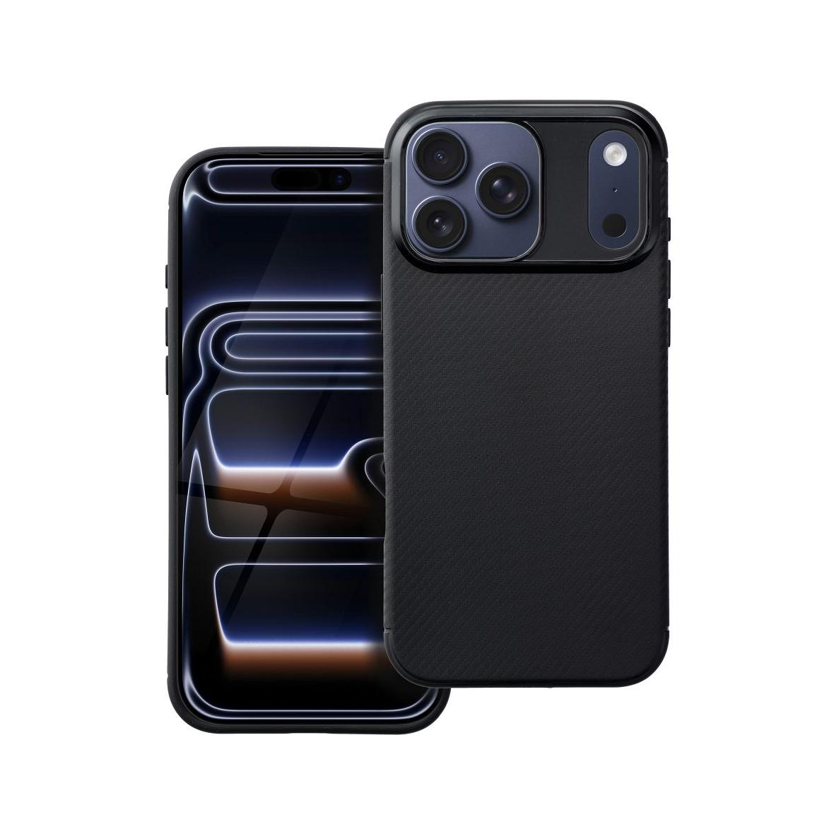 Futerał do iPhone 17 PRO MAX Carbon Premium czarny