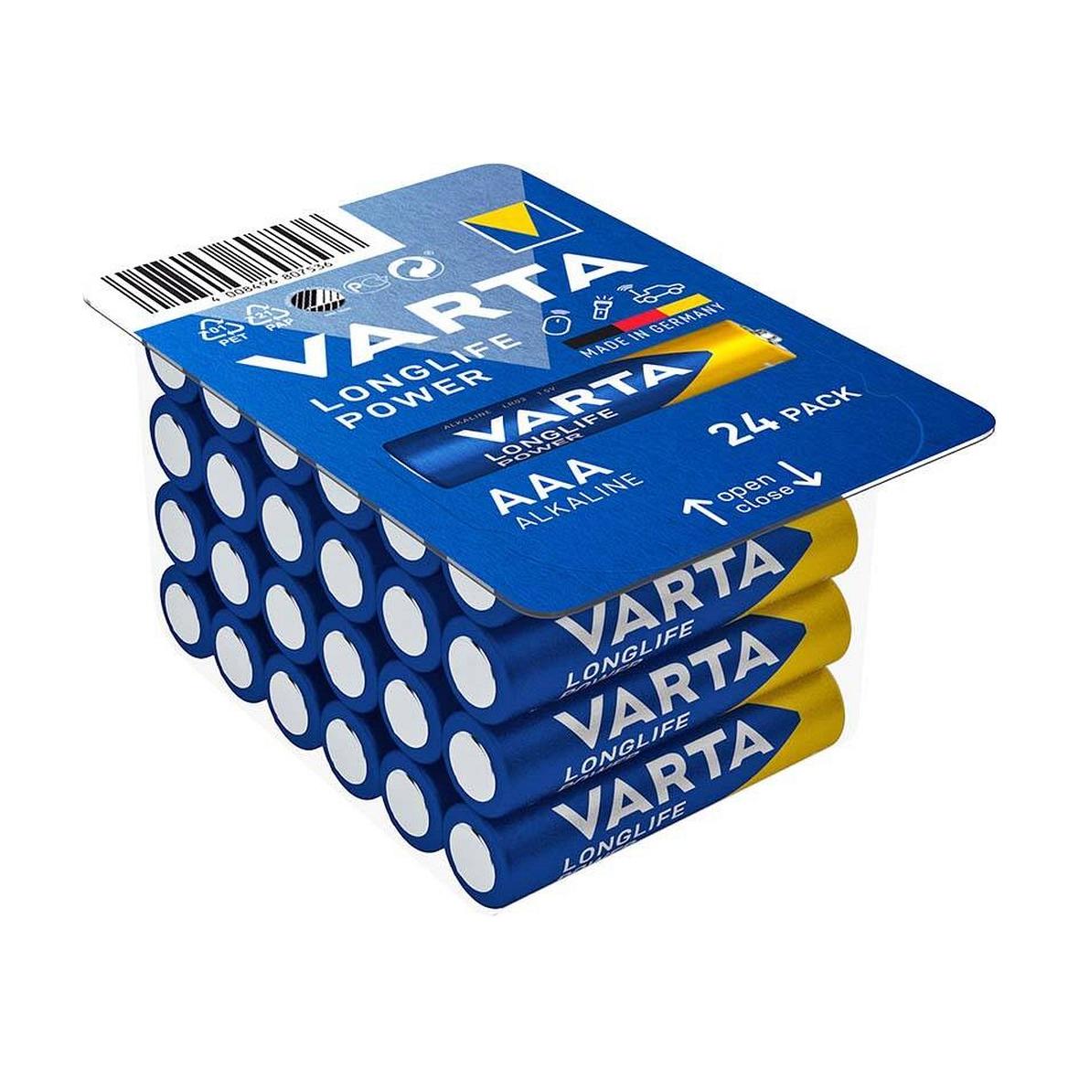 VARTA bateria alkaliczna R3 (AAA) Longlife Power 24 szt