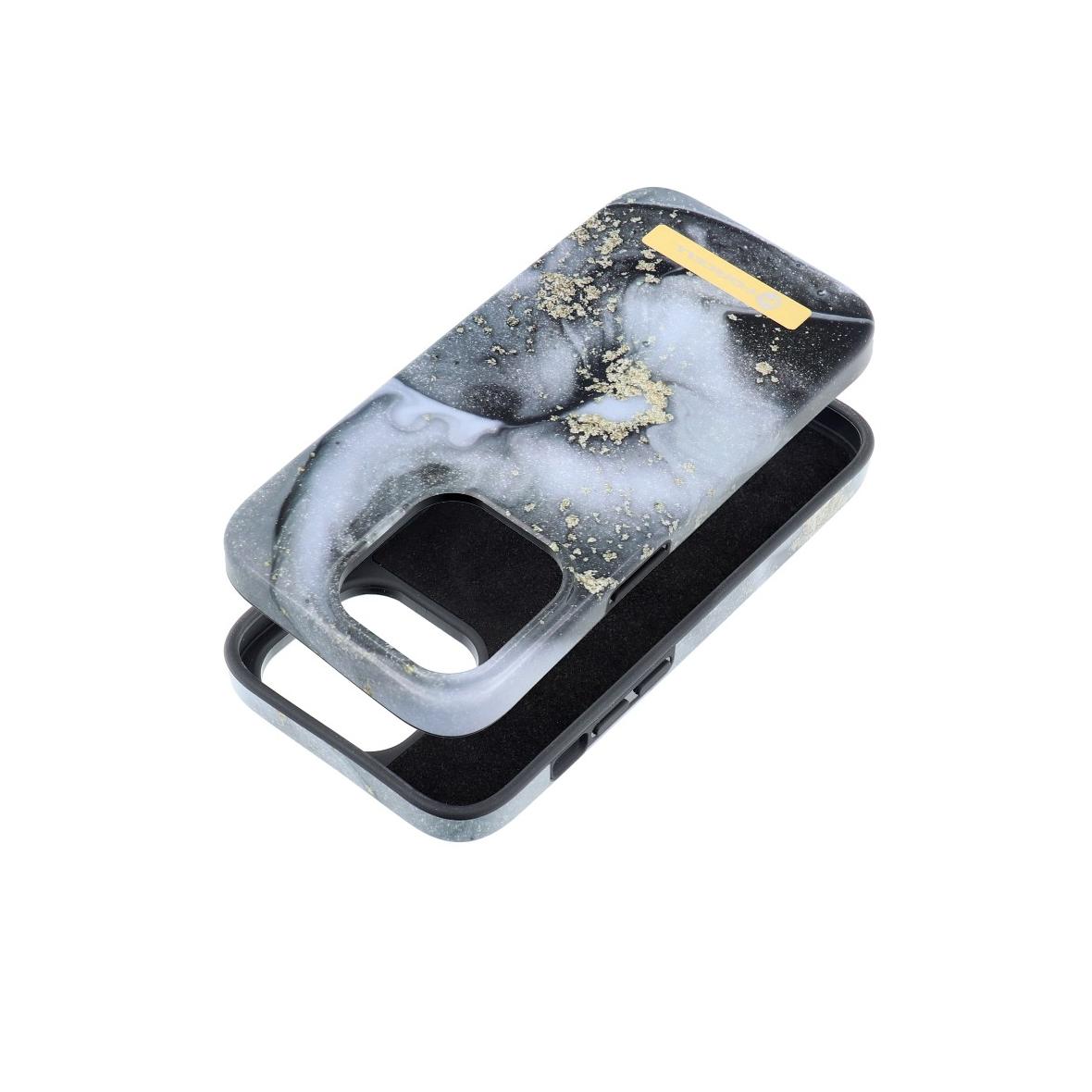 Etui na iPhone 14 PRO Forcell F-Protect Mirage zgodny z MagSafe marble mist