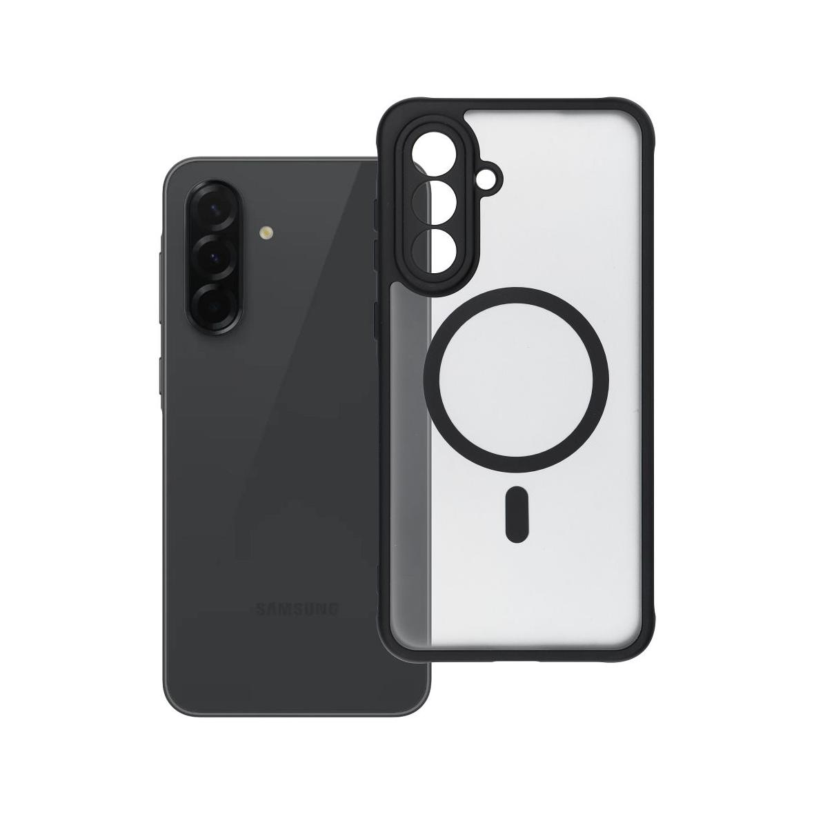 Futerał do Samsung A36 Full Matte Mag Cover zgodny z MagSafe czarny
