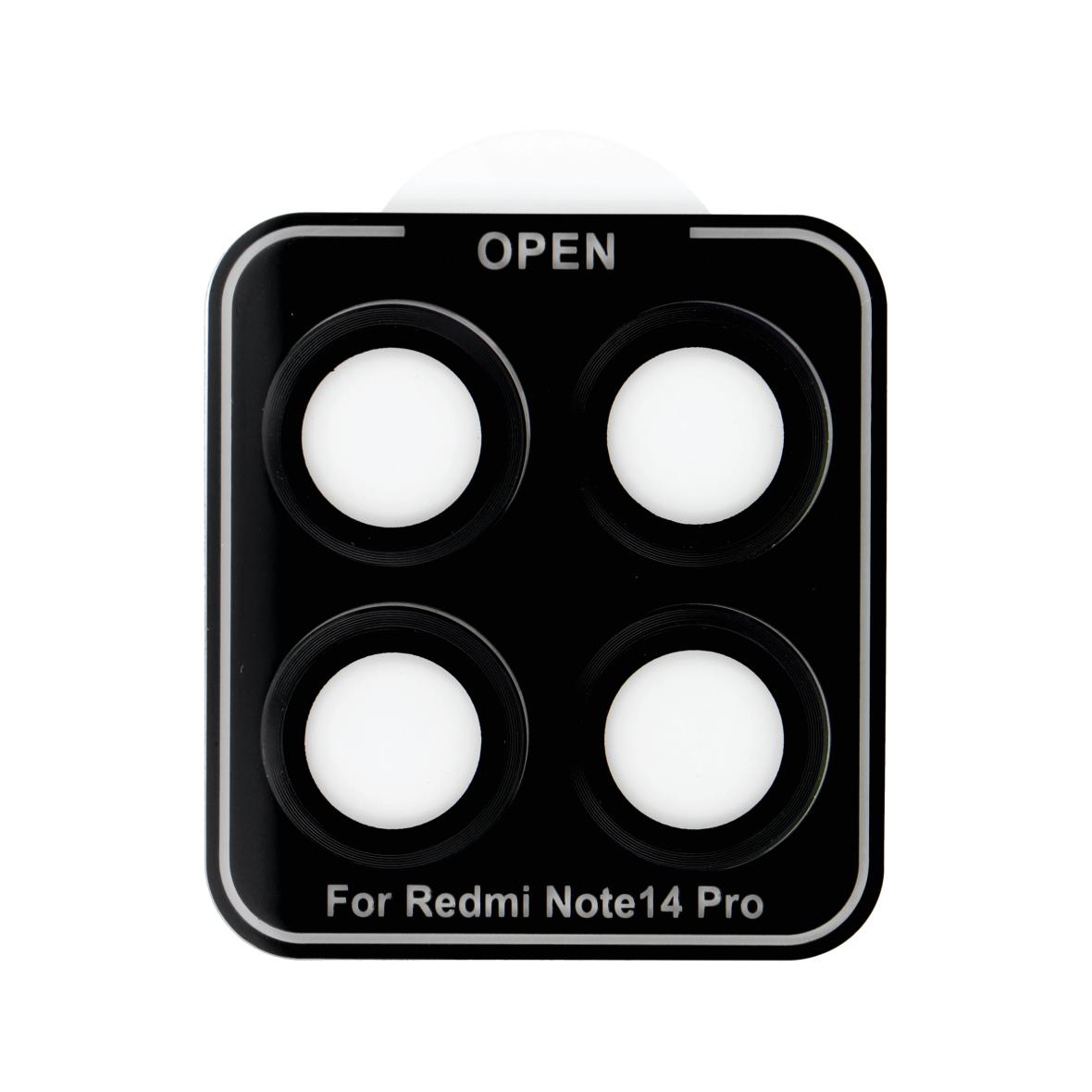 Osłona aparatu PROTECTOR 9H + aplikator do XIAOMI NOTE 14 PRO 5G czarna