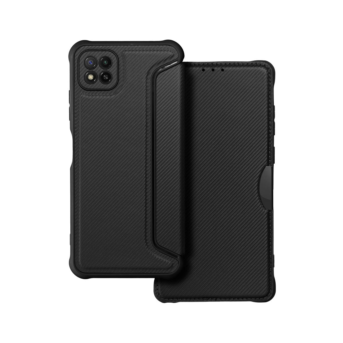 Etui z klapką na Samsung A22 5G Razor Book czarne