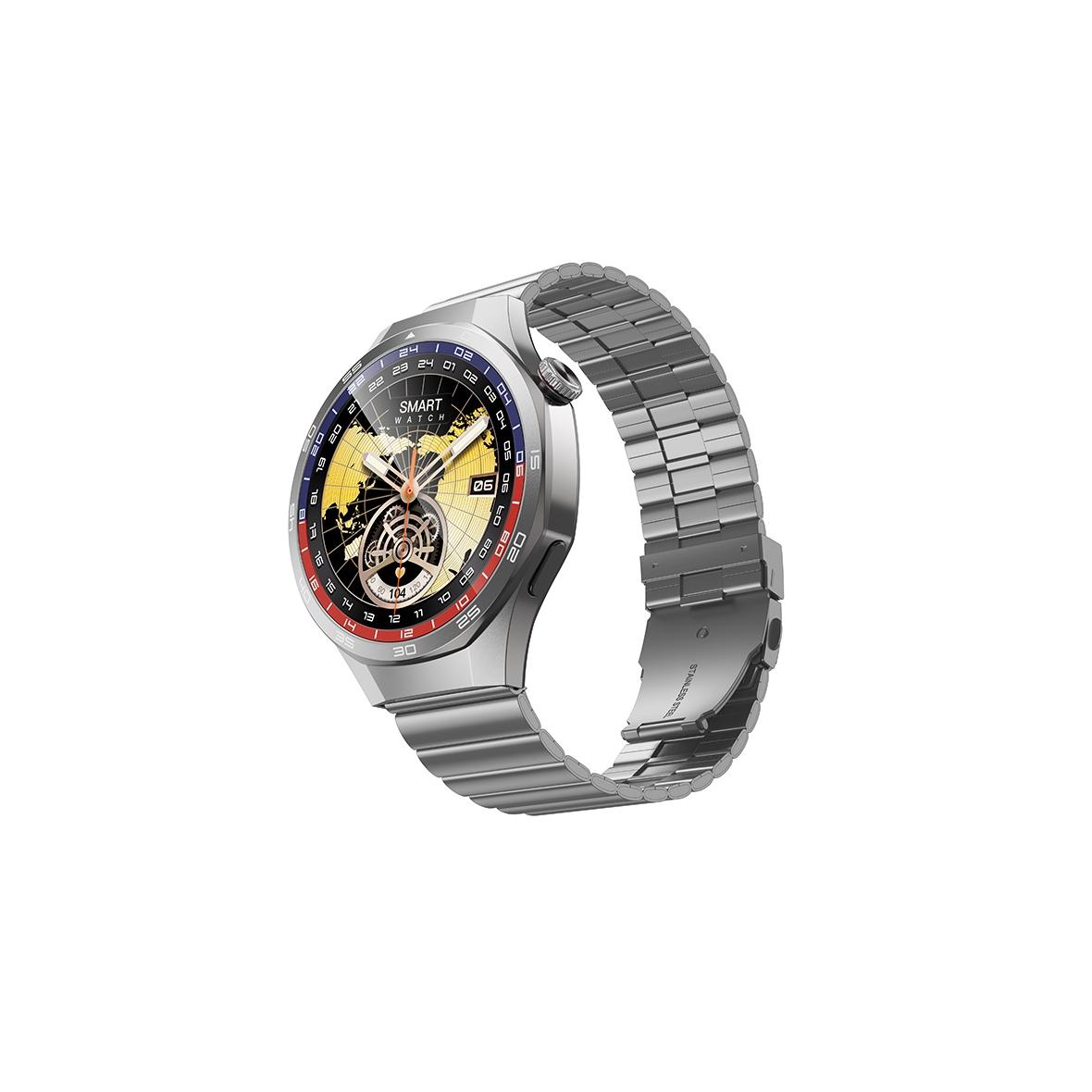 Smartwatch Hoco 1,53" TFT z fukcją rozmowy DYD03 srebrny