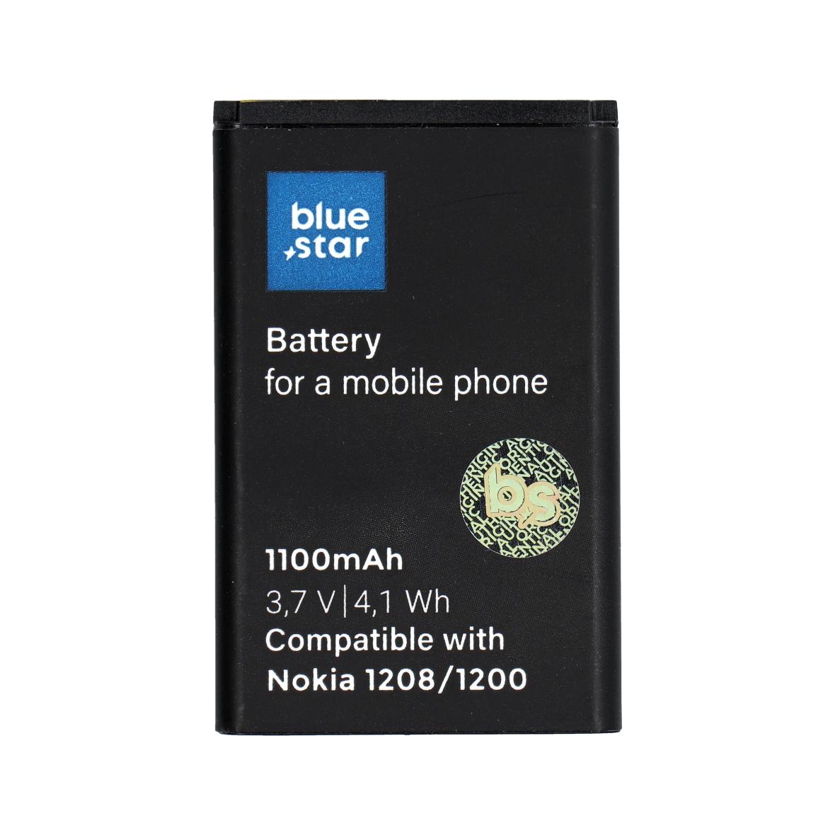 Bateria do Nokia 1208 / 1200 / C1 / 1616 / 1800 1100 mAh Blue Star