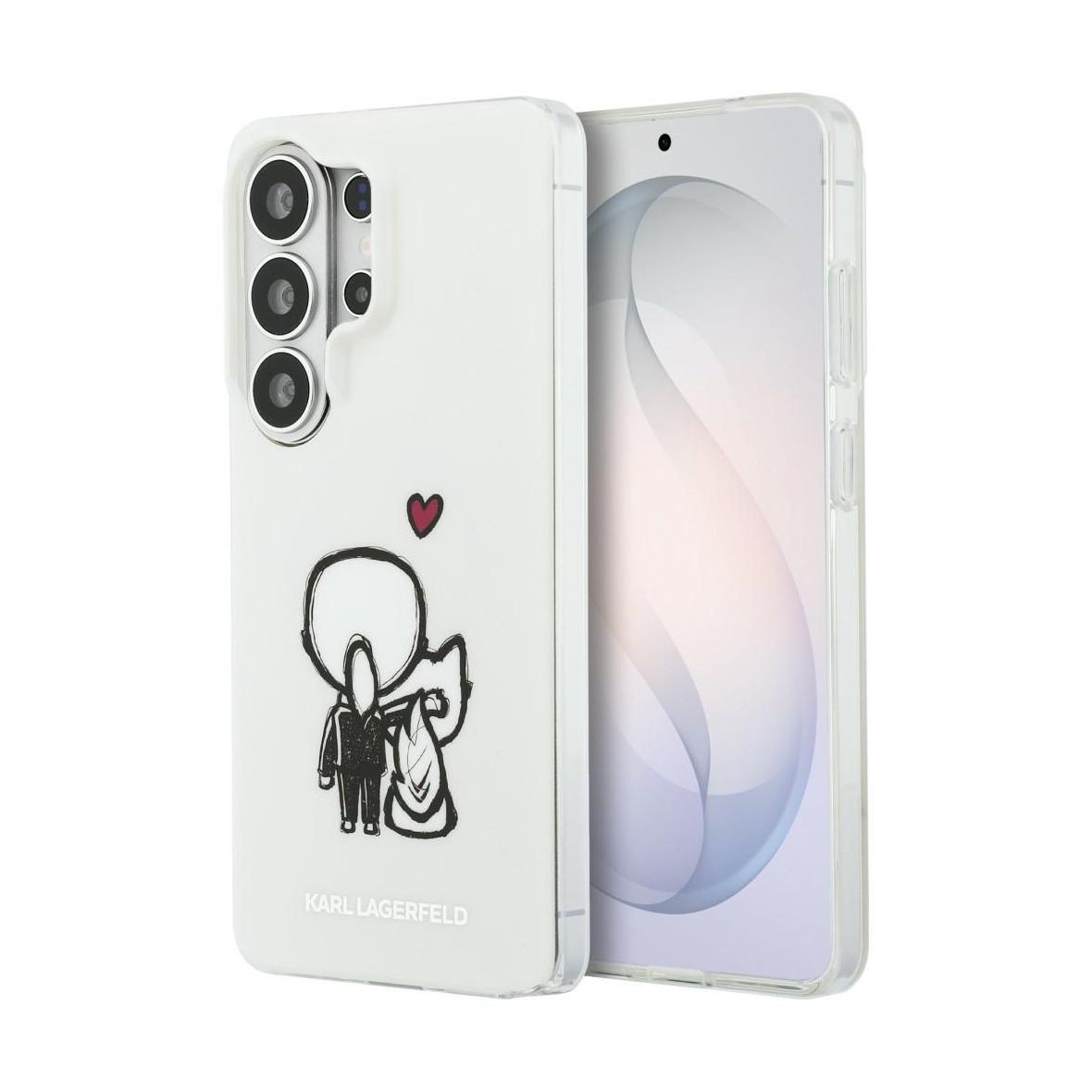 KARL LAGERFELD futerał do SAMSUNG S26 Ultra KLHMS26L6HKCBHH (Magnetic IML K&C Back Logo) transparentny