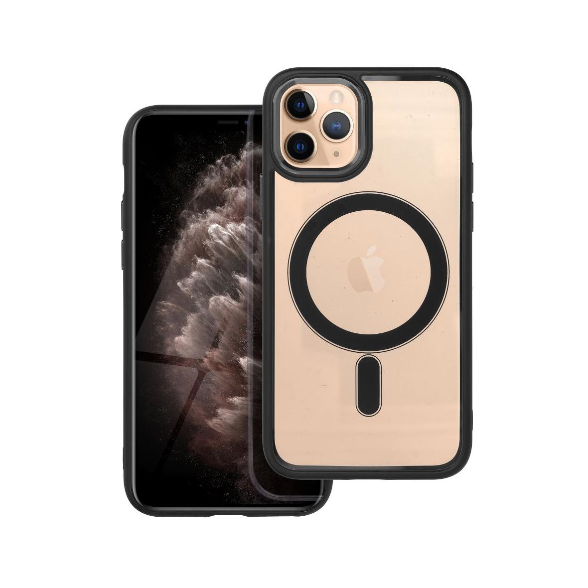 Futerał do iPhone 11 PRO Color Edge Mag Cover zgodny z MagSafe czarny