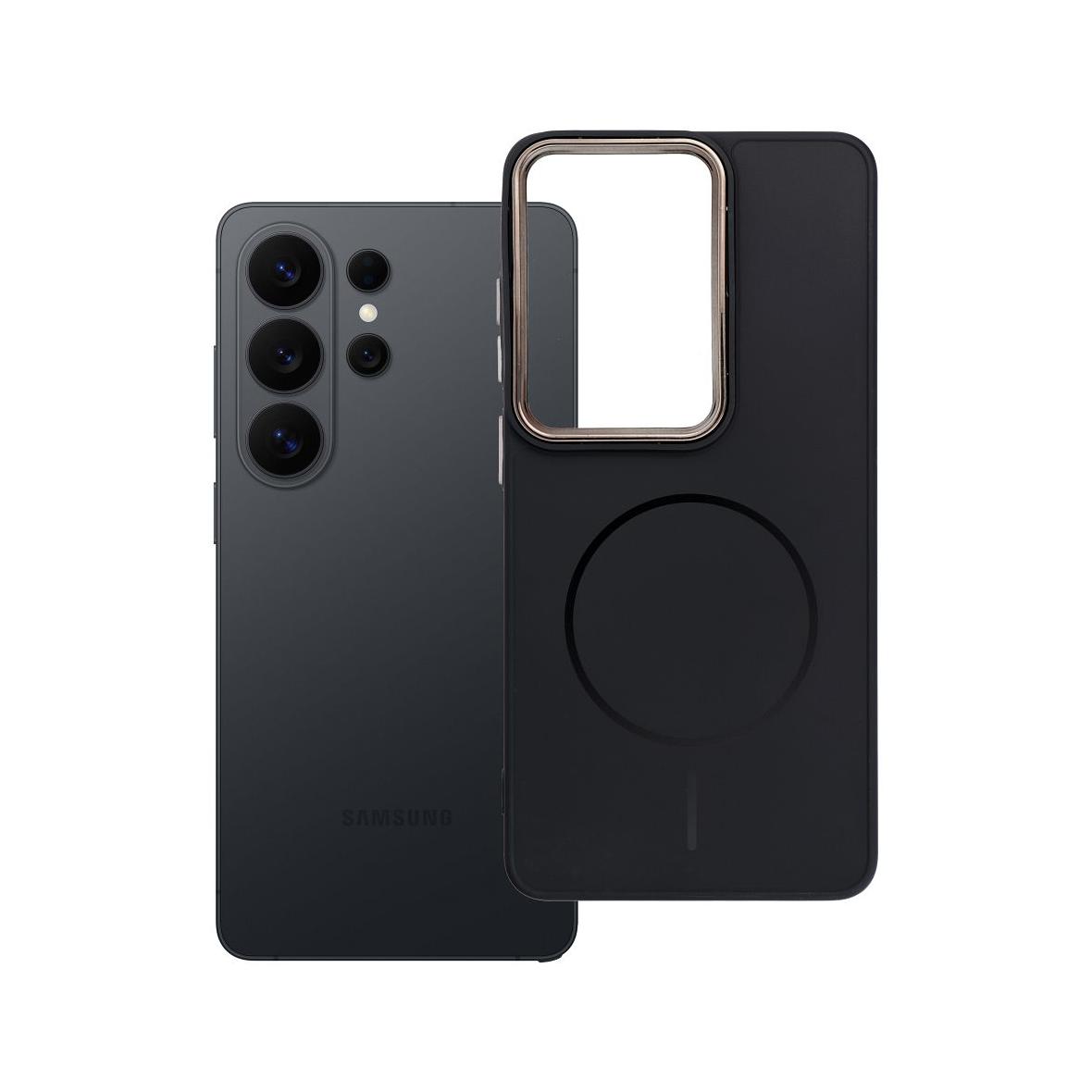 Futerał do Samsung S26 ULTRA Frame Mag Cover zgodny z MagSafe czarny