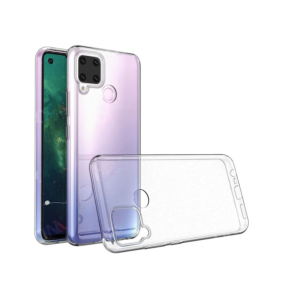 Futerał do Realme C15 Back Case Ultra Slim 0,5mm transparentny