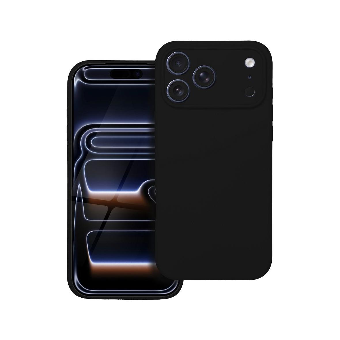 Futerał do iPhone 17 PRO MAX Silicone 2mm zgodny z MagSafe czarny