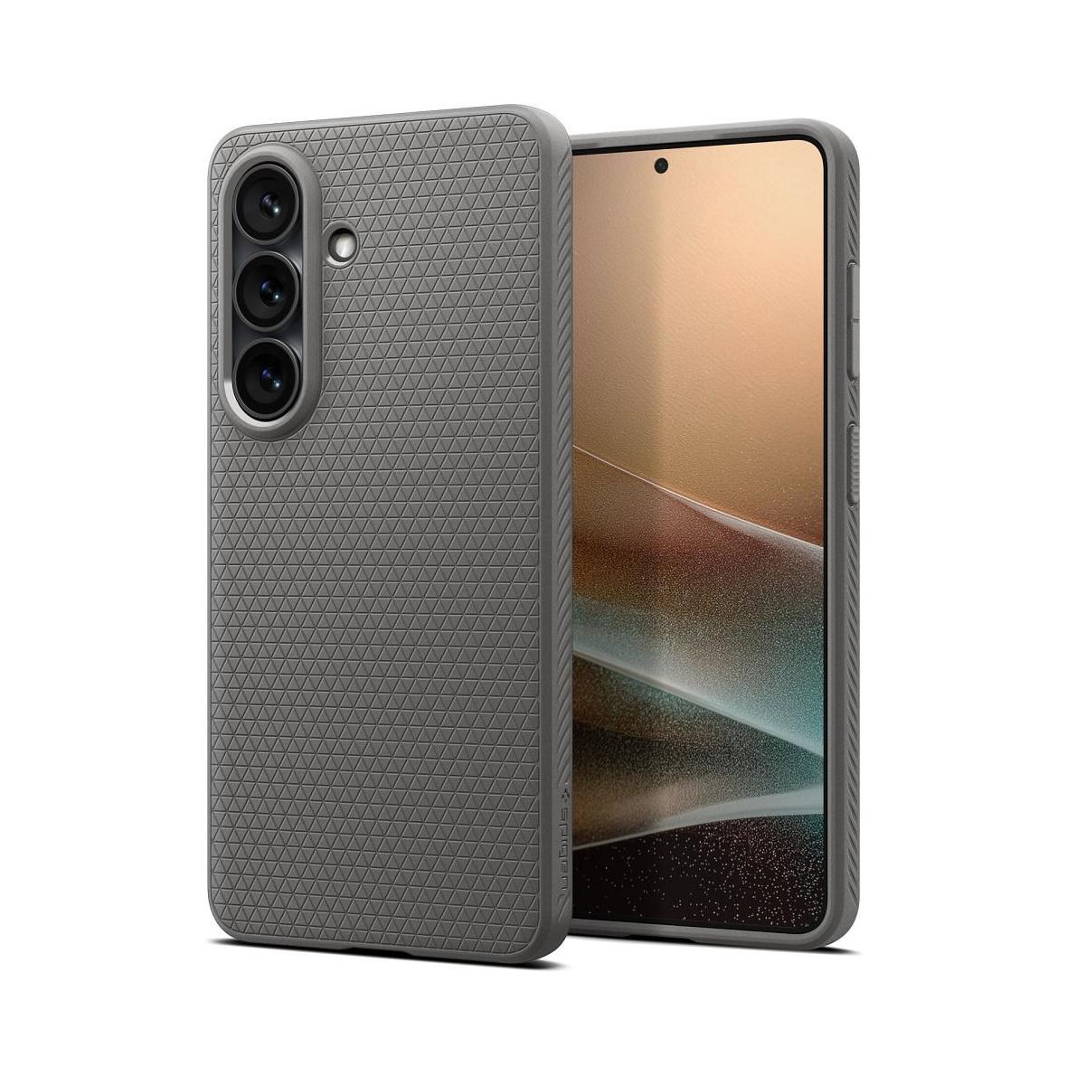 SPIGEN futerał LIQUID AIR do SAMSUNG S26 Plus marble grey
