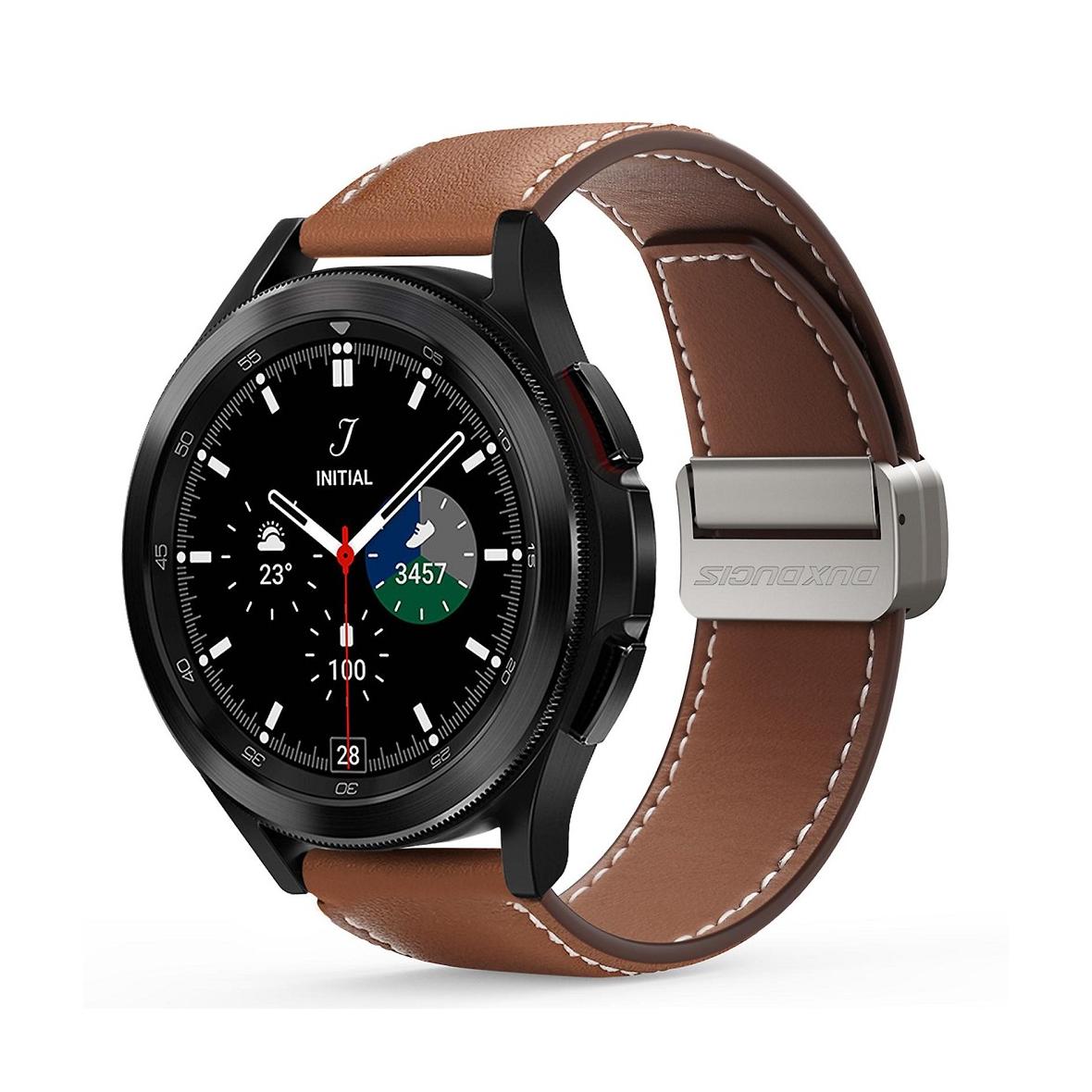 DUX DUCIS pasek YA skórzany 22 mm brązowy