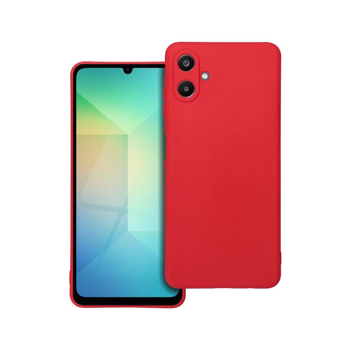 Futerał do Samsung A06 4G Soft czerwony