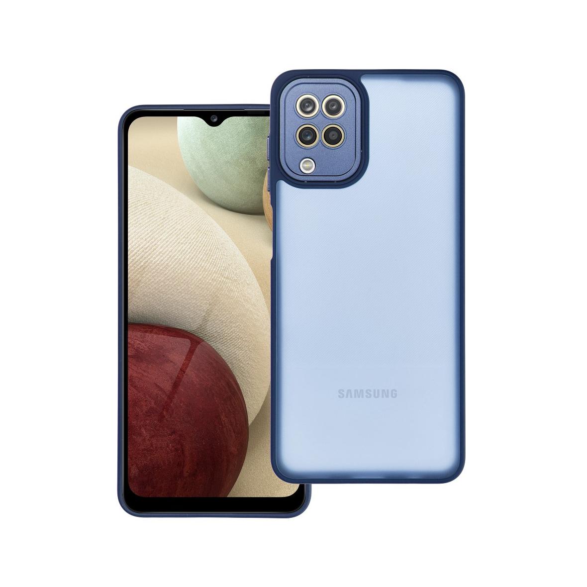 Futerał do Samsung A12 / M12 Variete granatowy
