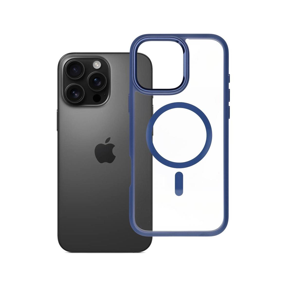 ROAR futerał MAG BUMPER kompatybilny z MagSafe do IPHONE 16 Pro Max niebieski