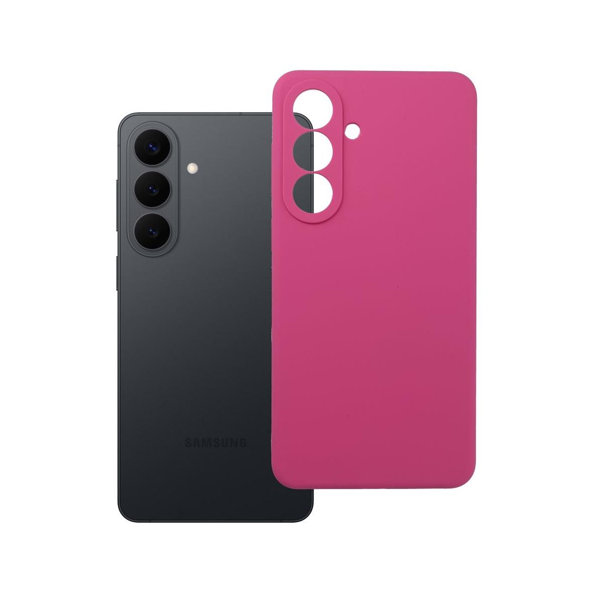 Futerał do Samsung S26 PLUS Silicone 2mm różowy
