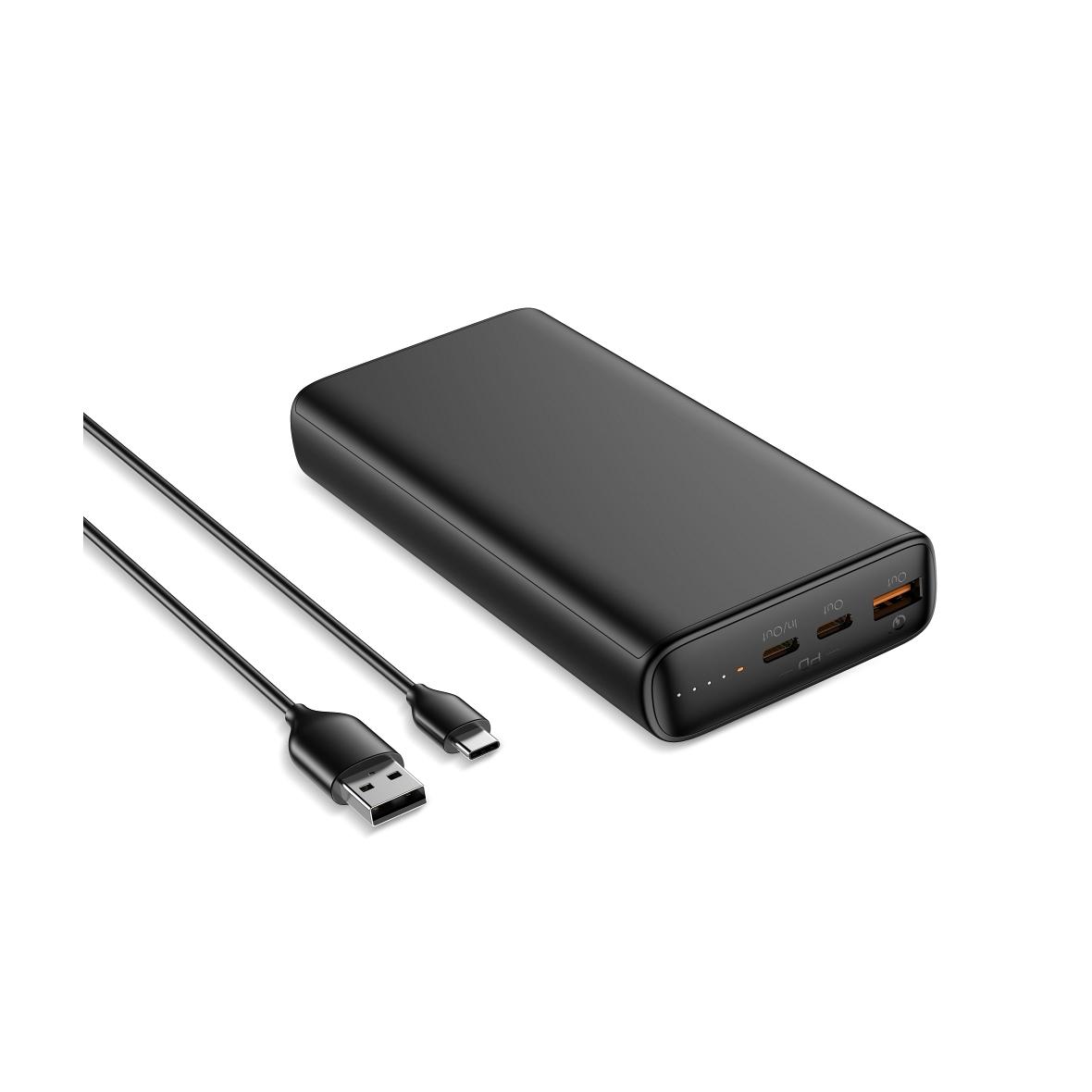 Powerbank Veger T100 (W2032C-100) PD QC3.0 5A 100W 20000 mAh czarny 0INT