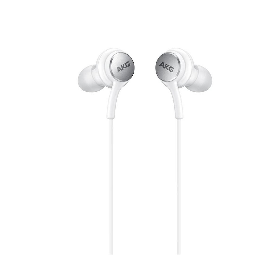 Oryginalne Słuchawki przewodowe douszne USB C Samsung AKG IC-100BWEGEU blister białe